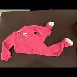 Pink footy pjs